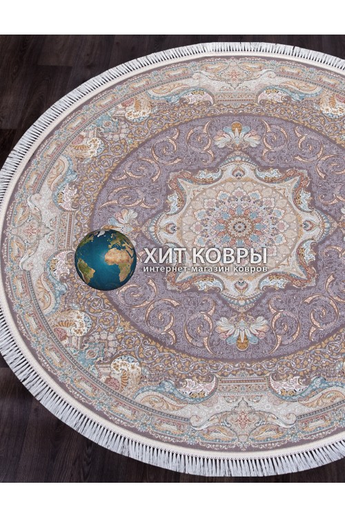 Иранский ковер Farsi 1500 144 Розовый круг